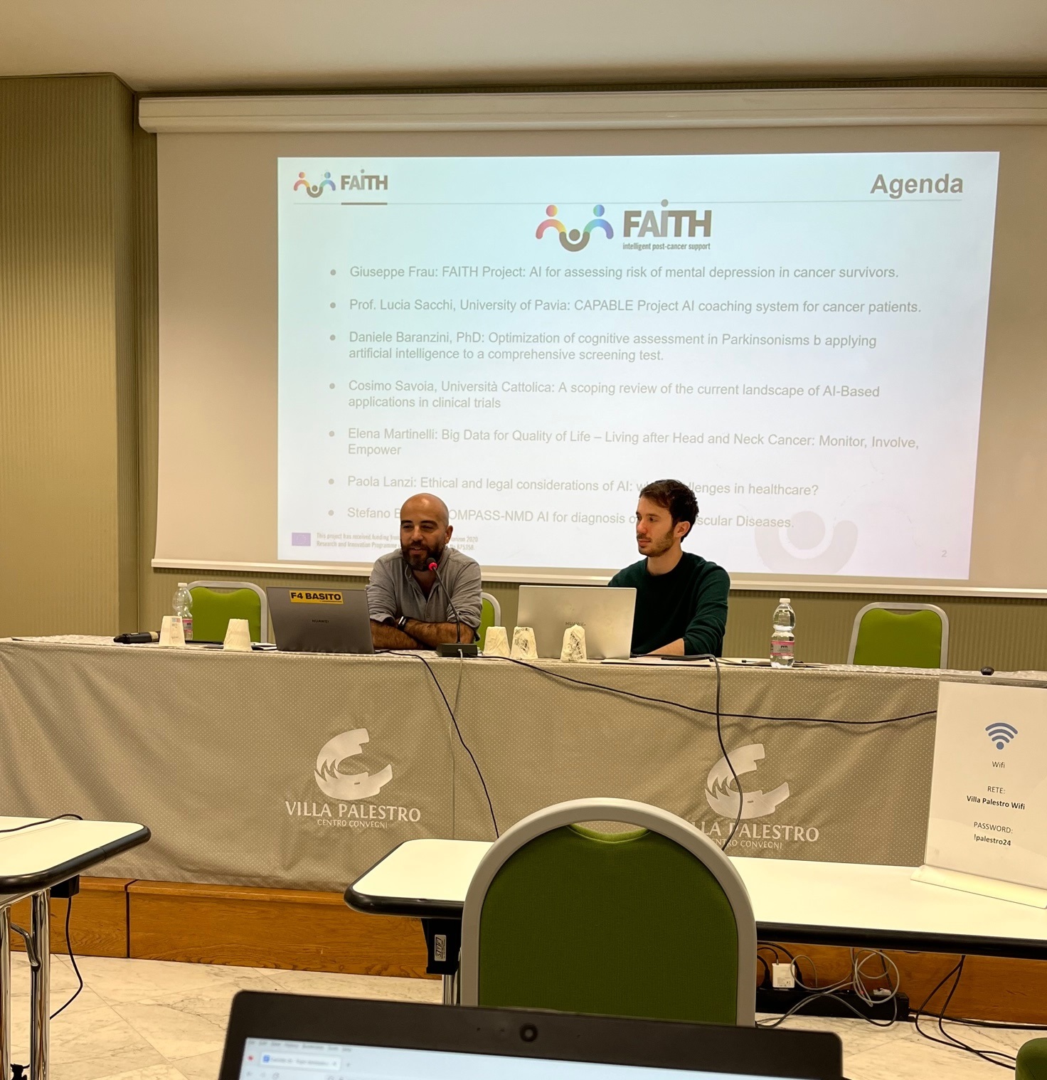 Speakers at the workshop