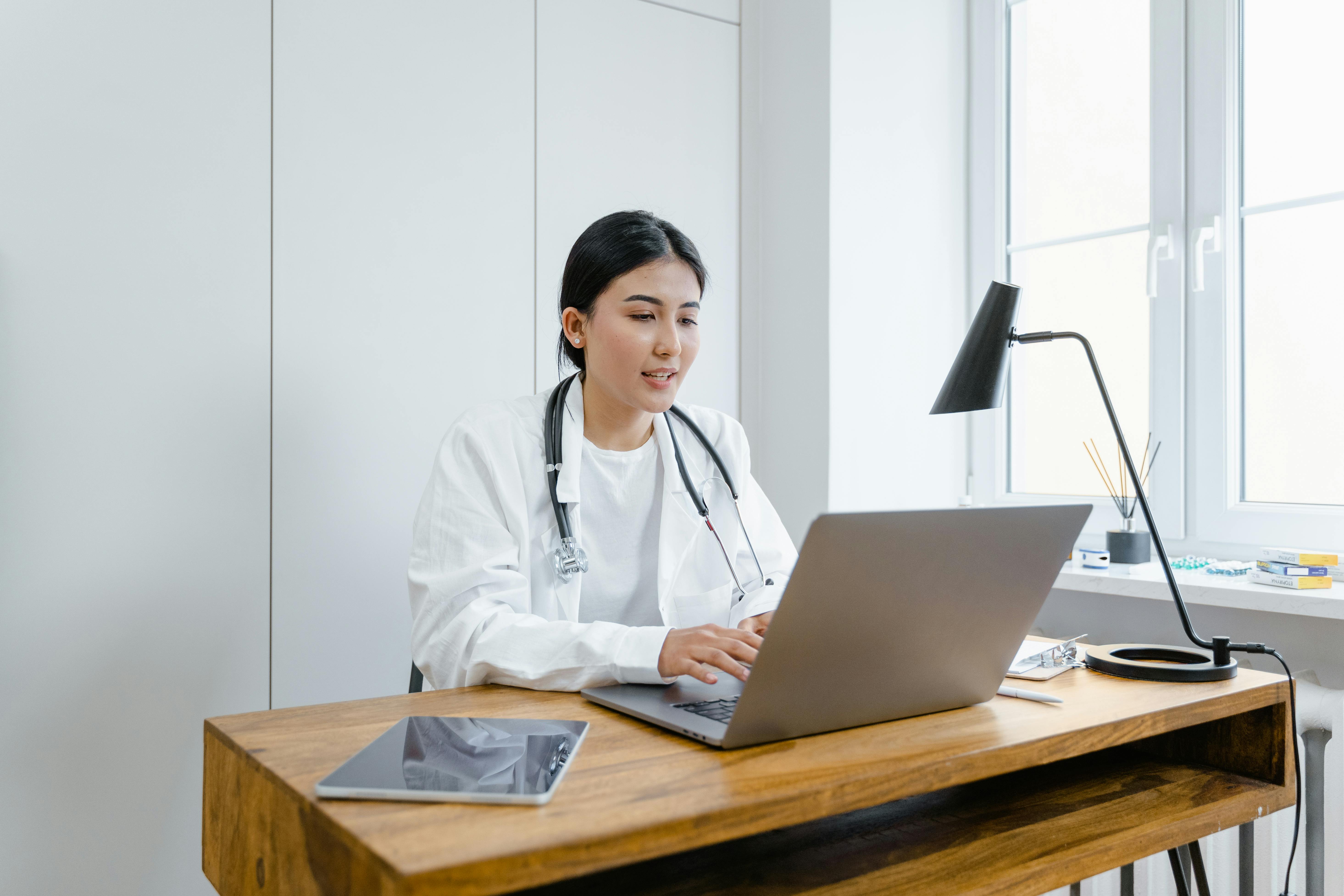 Doctor at work